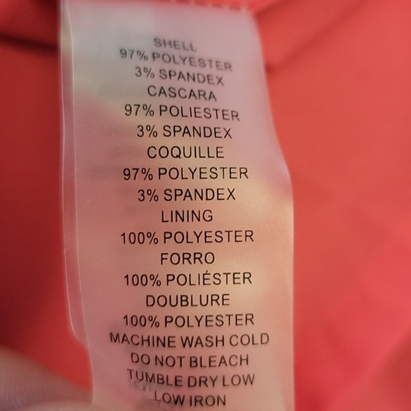 Vince Camuto halter shift dress hot pink 4 - Picture 6 of 8